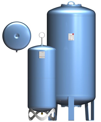 Pneumatex - Ciśnieniowe naczynia wzbiorcze ze stałym wypełnieniem gazowym Statico