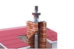 Czy zakończenia kominów do kotłów kondensacyjnych wymagają daszków?