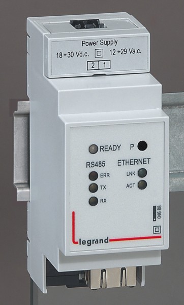 Legrand - Konwerter IP - bramka komunikacyjna RS-485/Ethernet