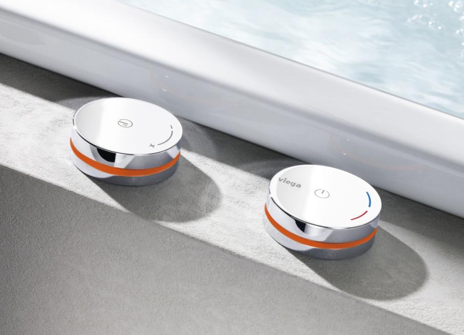 Kąpiel można przygotować również zdalnie za pomocą dodatkowego modułu WLAN, który współpracuje z telefonami lub tabletami. 