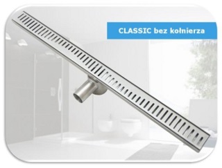 KMB Steel Product - odpływ liniowy Classic bez kołnierza