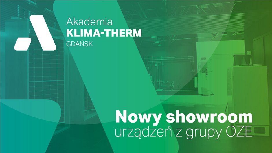 Sala OZE nowy showroom Klima-Therm